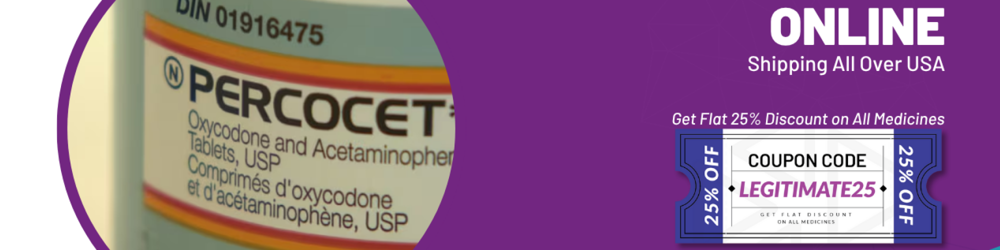 Buy Percocet Online Pain Tablet Prescription Dosage