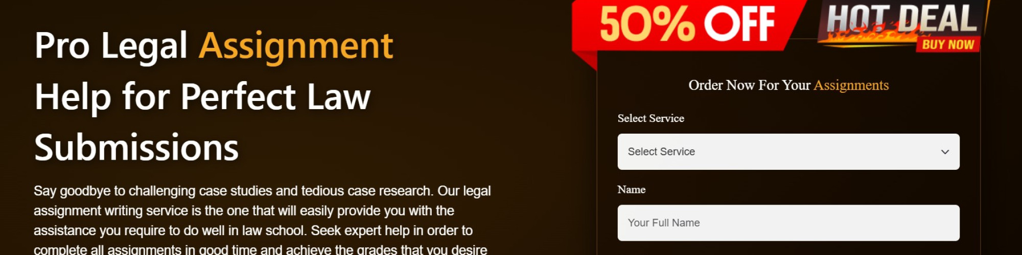 Legal Assignment Help