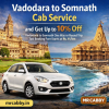 Vadodara to Somnath Cab Service – One Way & Round Trip Taxi at Best Price